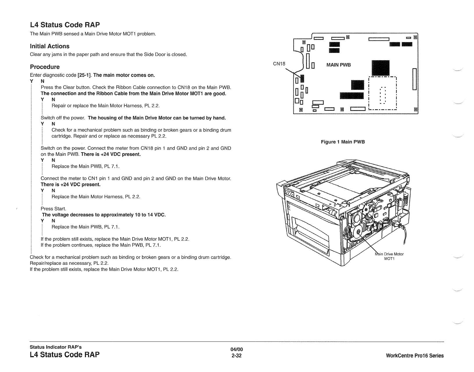 Xerox WorkCentre Pro-16 Parts List and Service Manual-2